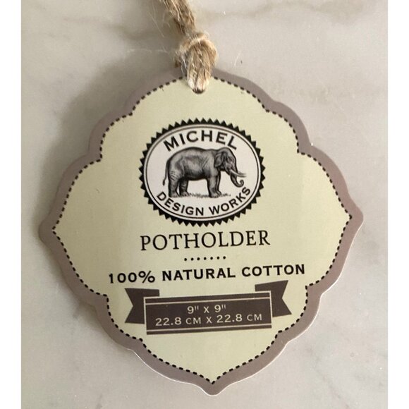 Michel Design Works Matching French Lavender Kitchen Towel & Pot Holder - Picture 7 of 13